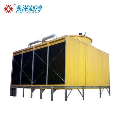 PVC Tháp làm mát lớn Tiếng ồn thấp Tháp làm mát hình vuông Tiết kiệm năng lượng