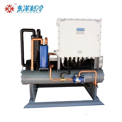 16KW loại vít máy làm mát nước chống nổ Máy làm mát nước nhiệt độ thấp 50HZ / 60HZ